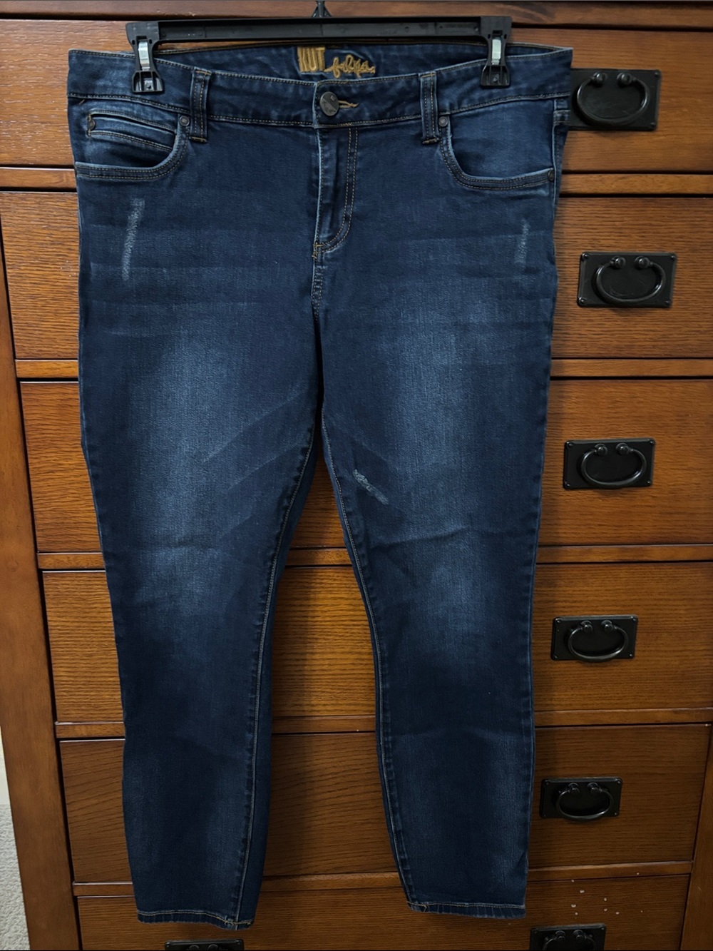 Kut from the Kloth Indigo Skinny Jeans 27 inch inseam